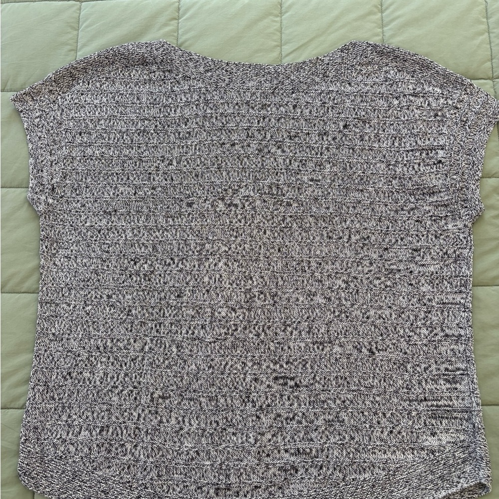 Talbots Monochrome Light Weight Knit Spring/Summer Sweater